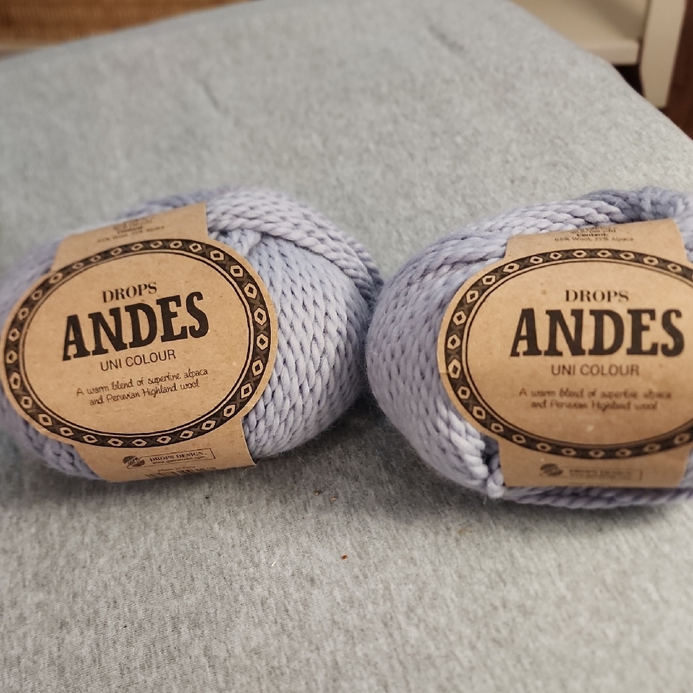 Andes Yarn - Soft Lavender